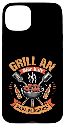 Grill Bier Papa Vatertag Familie Papa Grillen Für Männer Hülle für iPhone 15 Plus Grill Bier Papa Vatertag Familie Papa Grillen Für Männer Hülle für iPhone 15 Plus von Grill Bier Papa Vatertag Geschenkidee Familie