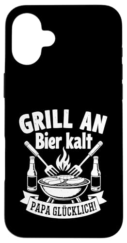 Grill Bier Papa Vatertag Familie Papa Grillen Für Männer Hülle für iPhone 16 Plus Grill Bier Papa Vatertag Familie Papa Grillen Für Männer Hülle für iPhone 16 Plus von Grill Bier Papa Vatertag Geschenkidee Familie