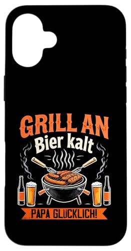 Grill Bier Papa Vatertag Familie Papa Grillen Für Männer Hülle für iPhone 16 Plus Grill Bier Papa Vatertag Familie Papa Grillen Für Männer Hülle für iPhone 16 Plus von Grill Bier Papa Vatertag Geschenkidee Familie
