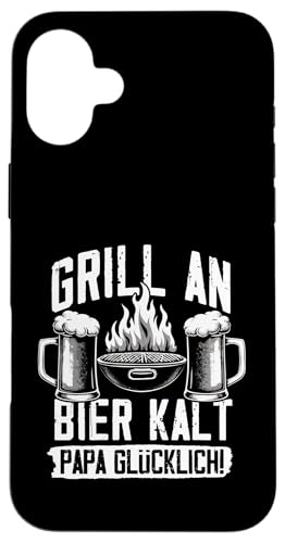 Grill Bier Papa Vatertag Familie Papa Grillen Für Männer Hülle für iPhone 16 Plus Grill Bier Papa Vatertag Familie Papa Grillen Für Männer Hülle für iPhone 16 Plus von Grill Bier Papa Vatertag Geschenkidee Familie