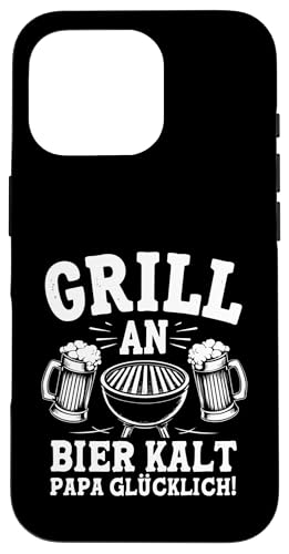 Grill Bier Papa Vatertag Familie Papa Grillen Für Männer Hülle für iPhone 16 Pro Grill Bier Papa Vatertag Familie Papa Grillen Für Männer Hülle für iPhone 16 Pro von Grill Bier Papa Vatertag Geschenkidee Familie