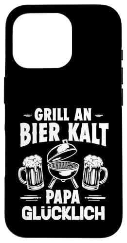 Grill Bier Papa Vatertag Familie Papa Grillen Für Männer Hülle für iPhone 16 Pro Grill Bier Papa Vatertag Familie Papa Grillen Für Männer Hülle für iPhone 16 Pro von Grill Bier Papa Vatertag Geschenkidee Familie