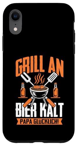 Grill Bier Papa Vatertag Familie Papa Grillen Für Männer Hülle für iPhone XR Grill Bier Papa Vatertag Familie Papa Grillen Für Männer Hülle für iPhone XR von Grill Bier Papa Vatertag Geschenkidee Familie