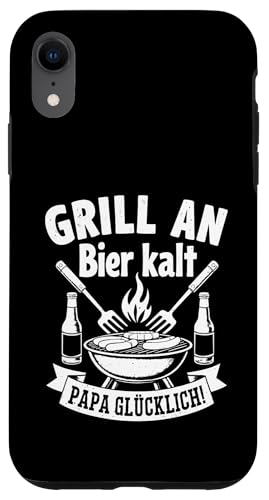 Grill Bier Papa Vatertag Familie Papa Grillen Für Männer Hülle für iPhone XR Grill Bier Papa Vatertag Familie Papa Grillen Für Männer Hülle für iPhone XR von Grill Bier Papa Vatertag Geschenkidee Familie