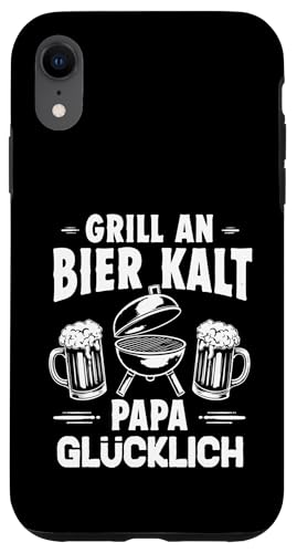 Grill Bier Papa Vatertag Familie Papa Grillen Für Männer Hülle für iPhone XR Grill Bier Papa Vatertag Familie Papa Grillen Für Männer Hülle für iPhone XR von Grill Bier Papa Vatertag Geschenkidee Familie