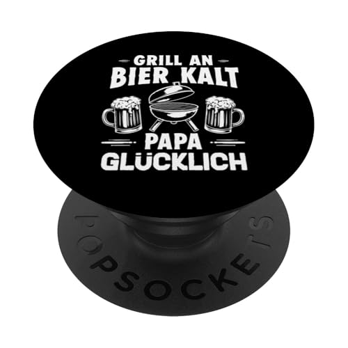 Grill Bier Papa Vatertag Familie Papa Grillen Für Männer PopSockets Klebender PopGrip Grill Bier Papa Vatertag Familie Papa Grillen Für Männer PopSockets Klebender PopGrip von Grill Bier Papa Vatertag Geschenkidee Familie