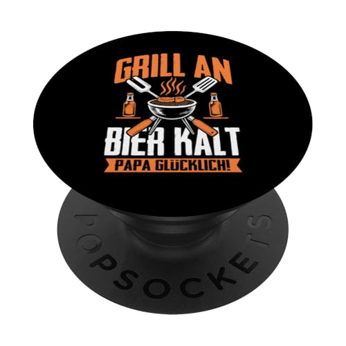 Grill Bier Papa Vatertag Familie Papa Grillen Für Männer PopSockets Klebender PopGrip Grill Bier Papa Vatertag Familie Papa Grillen Für Männer PopSockets Klebender PopGrip von Grill Bier Papa Vatertag Geschenkidee Familie