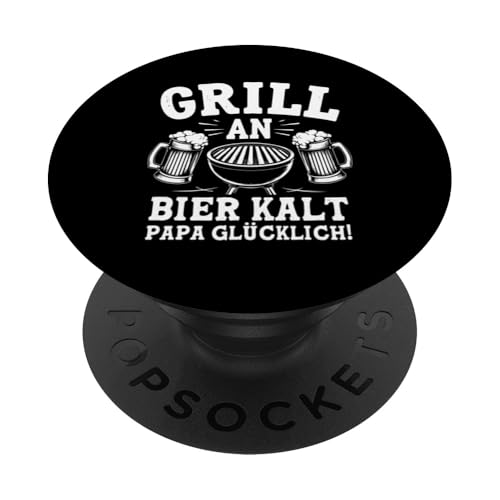 Grill Bier Papa Vatertag Familie Papa Grillen Für Männer PopSockets Klebender PopGrip Grill Bier Papa Vatertag Familie Papa Grillen Für Männer PopSockets Klebender PopGrip von Grill Bier Papa Vatertag Geschenkidee Familie