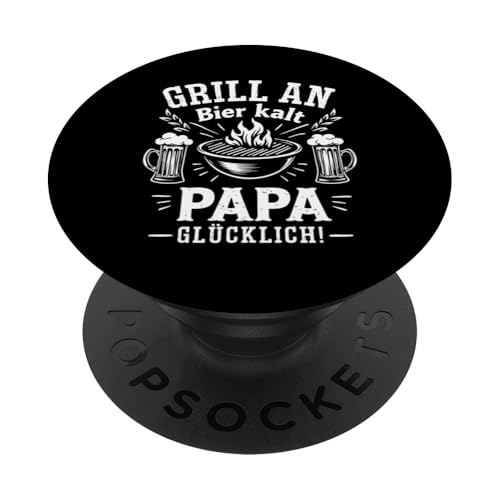 Grill Bier Papa Vatertag Familie Papa Grillen Für Männer PopSockets Klebender PopGrip Grill Bier Papa Vatertag Familie Papa Grillen Für Männer PopSockets Klebender PopGrip von Grill Bier Papa Vatertag Geschenkidee Familie