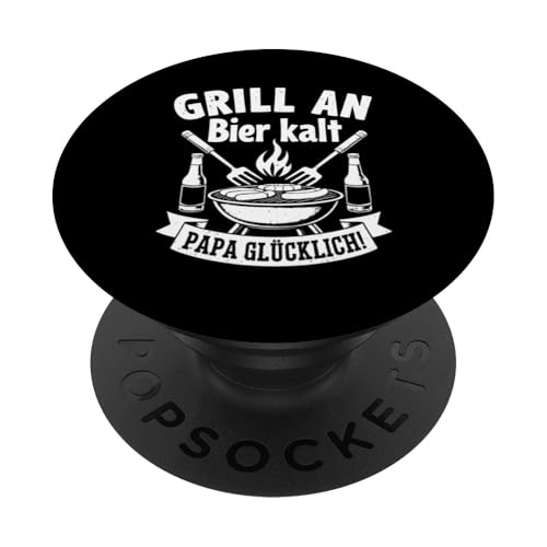 Grill Bier Papa Vatertag Familie Papa Grillen Für Männer PopSockets Klebender PopGrip Grill Bier Papa Vatertag Familie Papa Grillen Für Männer PopSockets Klebender PopGrip von Grill Bier Papa Vatertag Geschenkidee Familie