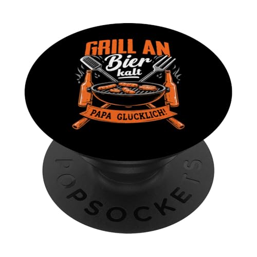 Grill Bier Papa Vatertag Familie Papa Grillen Für Männer PopSockets Klebender PopGrip Grill Bier Papa Vatertag Familie Papa Grillen Für Männer PopSockets Klebender PopGrip von Grill Bier Papa Vatertag Geschenkidee Familie