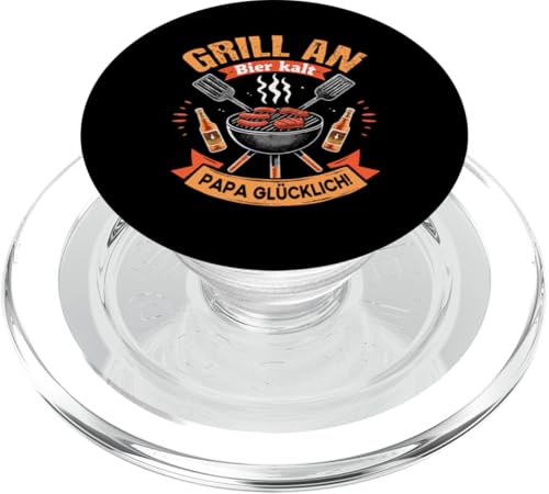 Grill Bier Papa Vatertag Familie Papa Grillen Für Männer PopSockets PopGrip für MagSafe Grill Bier Papa Vatertag Familie Papa Grillen Für Männer PopSockets PopGrip für MagSafe von Grill Bier Papa Vatertag Geschenkidee Familie