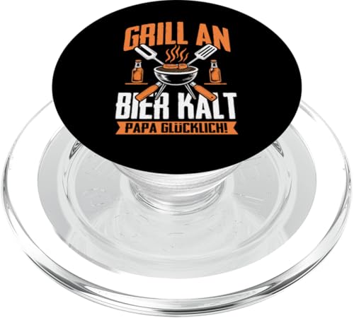 Grill Bier Papa Vatertag Familie Papa Grillen Für Männer PopSockets PopGrip für MagSafe Grill Bier Papa Vatertag Familie Papa Grillen Für Männer PopSockets PopGrip für MagSafe von Grill Bier Papa Vatertag Geschenkidee Familie