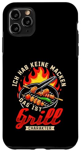 Grill Charakter Papa Vatertag Spruch Für Männer Humor Hülle für iPhone 11 Pro Max von Grill Charakter Papa Vatertag Geschenk Humor