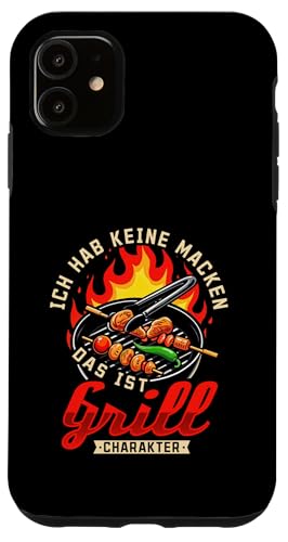Grill Charakter Papa Vatertag Spruch Für Männer Humor Hülle für iPhone 11 Grill Charakter Papa Vatertag Spruch Für Männer Humor Hülle für iPhone 11 von Grill Charakter Papa Vatertag Geschenk Humor