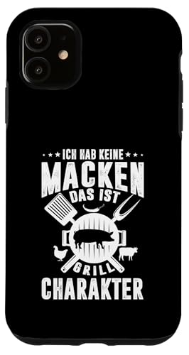 Grill Charakter Papa Vatertag Spruch Für Männer Humor Hülle für iPhone 11 Grill Charakter Papa Vatertag Spruch Für Männer Humor Hülle für iPhone 11 von Grill Charakter Papa Vatertag Geschenk Humor