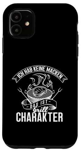 Grill Charakter Papa Vatertag Spruch Für Männer Humor Hülle für iPhone 11 Grill Charakter Papa Vatertag Spruch Für Männer Humor Hülle für iPhone 11 von Grill Charakter Papa Vatertag Geschenk Humor