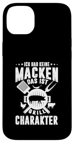 Grill Charakter Papa Vatertag Spruch Für Männer Humor Hülle für iPhone 14 Plus Grill Charakter Papa Vatertag Spruch Für Männer Humor Hülle für iPhone 14 Plus von Grill Charakter Papa Vatertag Geschenk Humor