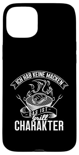 Grill Charakter Papa Vatertag Spruch Für Männer Humor Hülle für iPhone 15 Plus von Grill Charakter Papa Vatertag Geschenk Humor