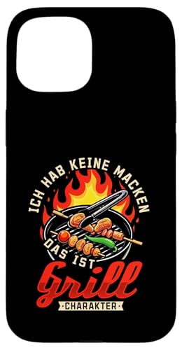 Grill Charakter Papa Vatertag Spruch Für Männer Humor Hülle für iPhone 15 Grill Charakter Papa Vatertag Spruch Für Männer Humor Hülle für iPhone 15 von Grill Charakter Papa Vatertag Geschenk Humor