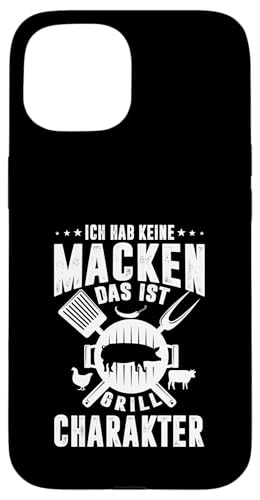 Grill Charakter Papa Vatertag Spruch Für Männer Humor Hülle für iPhone 15 Grill Charakter Papa Vatertag Spruch Für Männer Humor Hülle für iPhone 15 von Grill Charakter Papa Vatertag Geschenk Humor