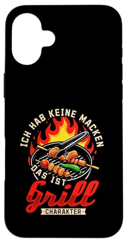 Grill Charakter Papa Vatertag Spruch Für Männer Humor Hülle für iPhone 16 Plus Grill Charakter Papa Vatertag Spruch Für Männer Humor Hülle für iPhone 16 Plus von Grill Charakter Papa Vatertag Geschenk Humor