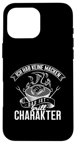 Grill Charakter Papa Vatertag Spruch Für Männer Humor Hülle für iPhone 16 Pro Max von Grill Charakter Papa Vatertag Geschenk Humor