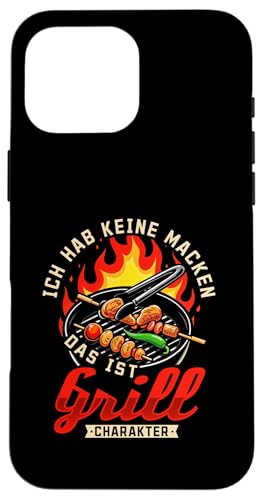 Grill Charakter Papa Vatertag Spruch Für Männer Humor Hülle für iPhone 16 Pro Max von Grill Charakter Papa Vatertag Geschenk Humor