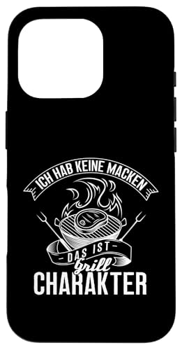 Grill Charakter Papa Vatertag Spruch Für Männer Humor Hülle für iPhone 16 Pro von Grill Charakter Papa Vatertag Geschenk Humor