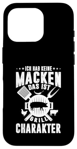 Grill Charakter Papa Vatertag Spruch Für Männer Humor Hülle für iPhone 16 Pro von Grill Charakter Papa Vatertag Geschenk Humor