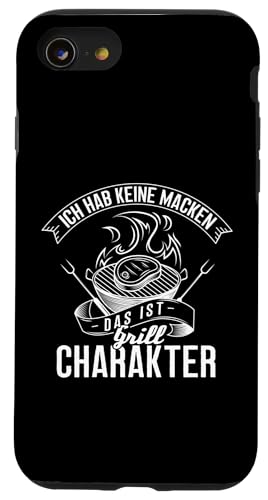 Grill Charakter Papa Vatertag Spruch Für Männer Humor Hülle für iPhone SE (2020) / 7 / 8 von Grill Charakter Papa Vatertag Geschenk Humor