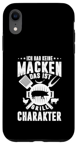 Grill Charakter Papa Vatertag Spruch Für Männer Humor Hülle für iPhone XR von Grill Charakter Papa Vatertag Geschenk Humor