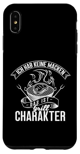 Grill Charakter Papa Vatertag Spruch Für Männer Humor Hülle für iPhone XS Max von Grill Charakter Papa Vatertag Geschenk Humor