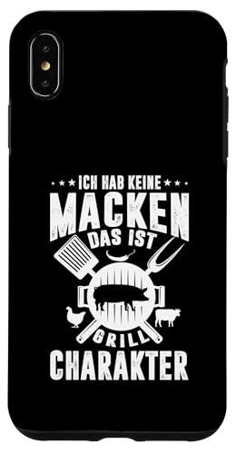 Grill Charakter Papa Vatertag Spruch Für Männer Humor Hülle für iPhone XS Max von Grill Charakter Papa Vatertag Geschenk Humor