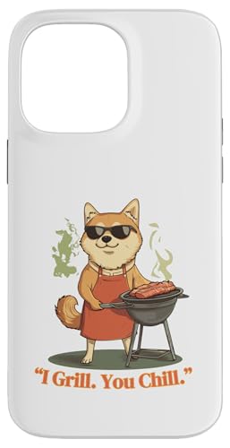 I Grill. You Chill. Shiba BBQ Vibes Hülle für iPhone 14 Pro Max I Grill. You Chill. Shiba BBQ Vibes Hülle für iPhone 14 Pro Max von Grill Dad Animal Club