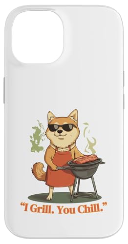 I Grill. You Chill. Shiba BBQ Vibes Hülle für iPhone 14 I Grill. You Chill. Shiba BBQ Vibes Hülle für iPhone 14 von Grill Dad Animal Club