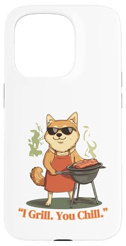 I Grill. You Chill. Shiba BBQ Vibes Hülle für iPhone 15 Pro I Grill. You Chill. Shiba BBQ Vibes Hülle für iPhone 15 Pro von Grill Dad Animal Club