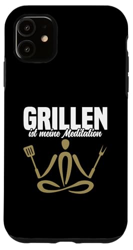 Grillen Meditation Grill Gadgets Lustig BBQ Grillliebhaber Hülle für iPhone 11 Grillen Meditation Grill Gadgets Lustig BBQ Grillliebhaber Hülle für iPhone 11 von Grill Gadgets Lustig und Geschenk Grillliebhaber