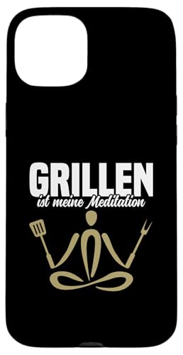 Grillen Meditation Grill Gadgets Lustig BBQ Grillliebhaber Hülle für iPhone 15 Plus Grillen Meditation Grill Gadgets Lustig BBQ Grillliebhaber Hülle für iPhone 15 Plus von Grill Gadgets Lustig und Geschenk Grillliebhaber