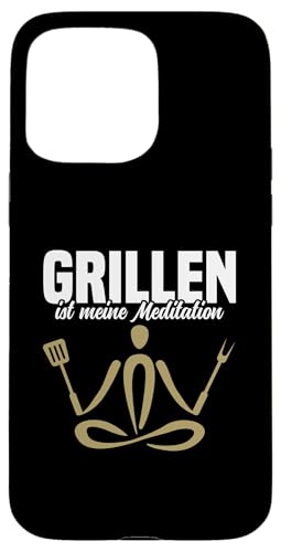 Grillen Meditation Grill Gadgets Lustig BBQ Grillliebhaber Hülle für iPhone 15 Pro Max Grillen Meditation Grill Gadgets Lustig BBQ Grillliebhaber Hülle für iPhone 15 Pro Max von Grill Gadgets Lustig und Geschenk Grillliebhaber