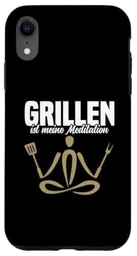 Grillen Meditation Grill Gadgets Lustig BBQ Grillliebhaber Hülle für iPhone XR Grillen Meditation Grill Gadgets Lustig BBQ Grillliebhaber Hülle für iPhone XR von Grill Gadgets Lustig und Geschenk Grillliebhaber