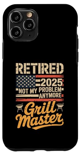 Retired 2025 Not My Problem Anymore Grill Master Chill Mode Hülle für iPhone 11 Pro Retired 2025 Not My Problem Anymore Grill Master Chill Mode Hülle für iPhone 11 Pro von Grill Master Retired 2025 Designs Co.