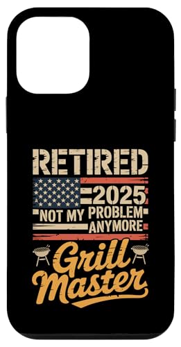 Retired 2025 Not My Problem Anymore Grill Master Chill Mode Hülle für iPhone 12 mini Retired 2025 Not My Problem Anymore Grill Master Chill Mode Hülle für iPhone 12 mini von Grill Master Retired 2025 Designs Co.
