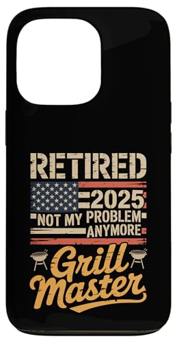 Retired 2025 Not My Problem Anymore Grill Master Chill Mode Hülle für iPhone 13 Pro Retired 2025 Not My Problem Anymore Grill Master Chill Mode Hülle für iPhone 13 Pro von Grill Master Retired 2025 Designs Co.