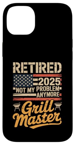 Retired 2025 Not My Problem Anymore Grill Master Chill Mode Hülle für iPhone 14 Plus Retired 2025 Not My Problem Anymore Grill Master Chill Mode Hülle für iPhone 14 Plus von Grill Master Retired 2025 Designs Co.