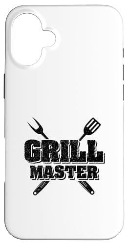 Grill-Master Shirt Grillen Barbecue BBQ Smoker Graphic Tee Hülle für iPhone 16 Plus Grill-Master Shirt Grillen Barbecue BBQ Smoker Graphic Tee Hülle für iPhone 16 Plus von Grill-Master T Shirts For Men Grilling BBQ