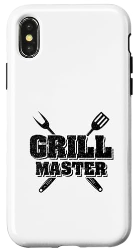 Grill-Master Shirt Grillen Barbecue BBQ Smoker Graphic Tee Hülle für iPhone X/XS Grill-Master Shirt Grillen Barbecue BBQ Smoker Graphic Tee Hülle für iPhone X/XS von Grill-Master T Shirts For Men Grilling BBQ