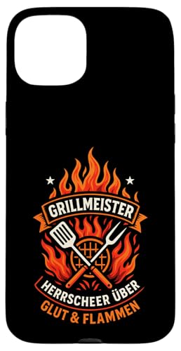 Grillmeister - Bratwurst Party Sommer Grillen Hülle für iPhone 15 Plus Grillmeister - Bratwurst Party Sommer Grillen Hülle für iPhone 15 Plus von Grillabend Grillmeister Lustiger Griller Spruch