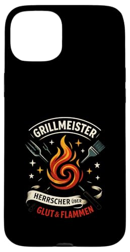 Grillmeister - Bratwurst Party Sommer Grillen Hülle für iPhone 15 Plus Grillmeister - Bratwurst Party Sommer Grillen Hülle für iPhone 15 Plus von Grillabend Grillmeister Lustiger Griller Spruch