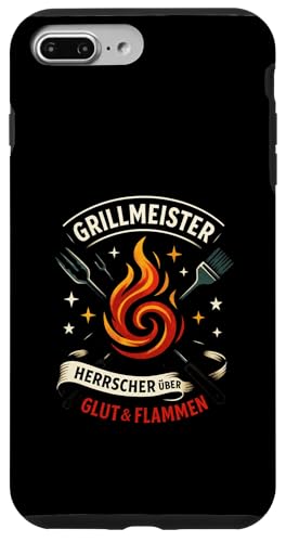 Grillmeister - Bratwurst Party Sommer Grillen Hülle für iPhone 7 Plus/8 Plus Grillmeister - Bratwurst Party Sommer Grillen Hülle für iPhone 7 Plus/8 Plus von Grillabend Grillmeister Lustiger Griller Spruch